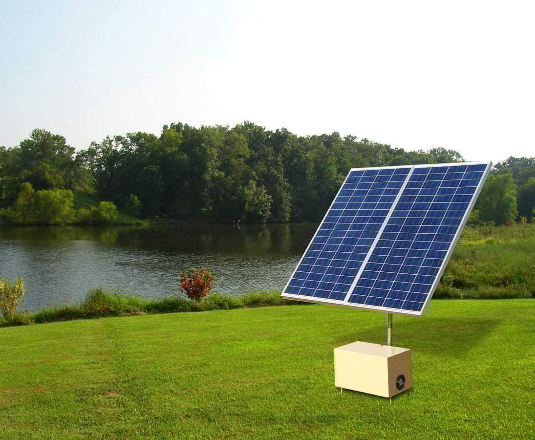 Solar aeration